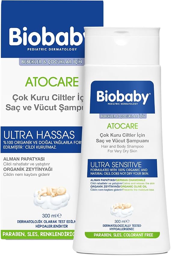 Biobaby Shampoo for Atopic Skin 300 Ml