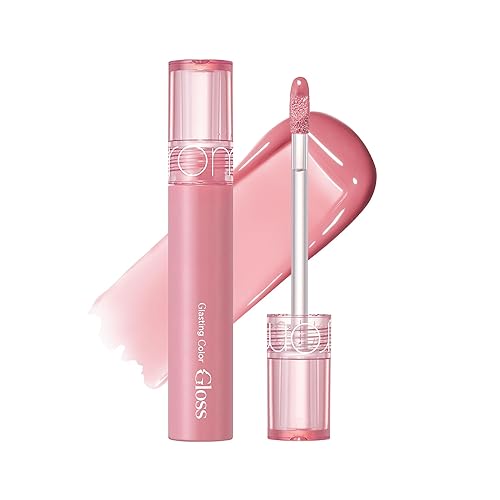 rom&nd GLASTING COLOR GLOSS 01 PEONY BALLET - K-Beauty Viral