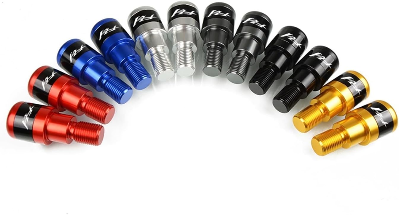 Motorcycle Handlebar Grips Slider Cap Plug Handle Bar End Compatible with Ya ma ha FZ1 FAZ ER 2001-2009 2010 2011 2012 2013 2014 2015