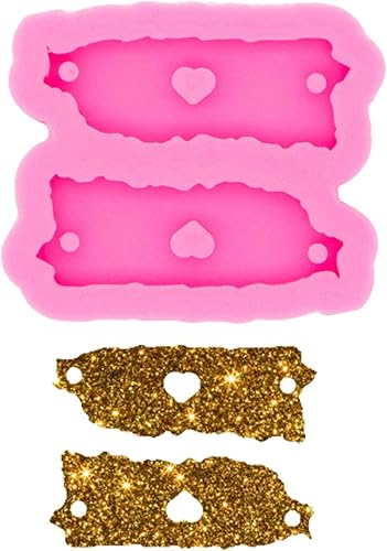 Moldes de resina de silicona con forma de mapa de Puerto Rico, hechos a mano, moldes de silicona epoxi hechos a mano, aretes de moda, pulsera,