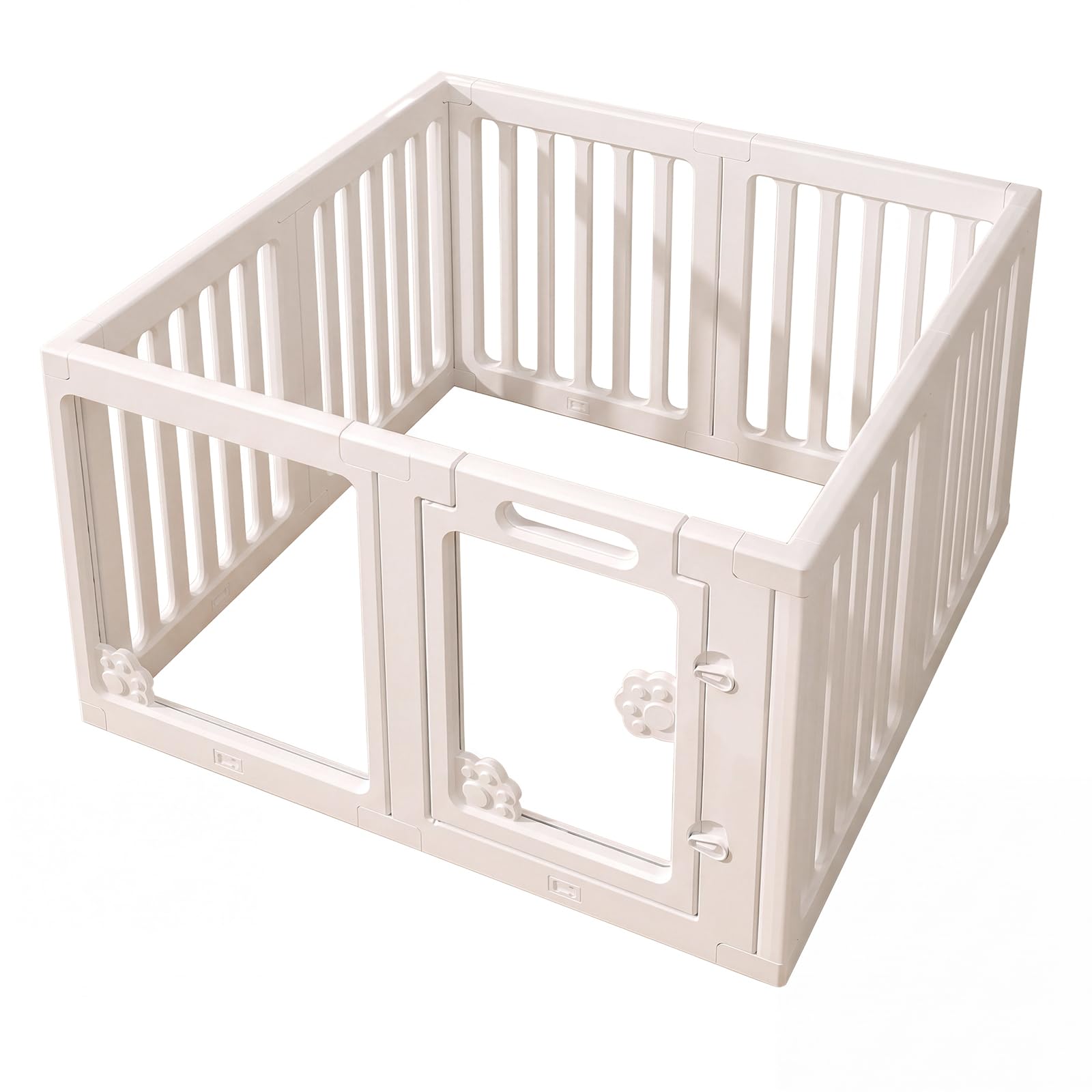 Recinto per Cani in Acrilico 100x100x60 cm, Box per Cuccioli