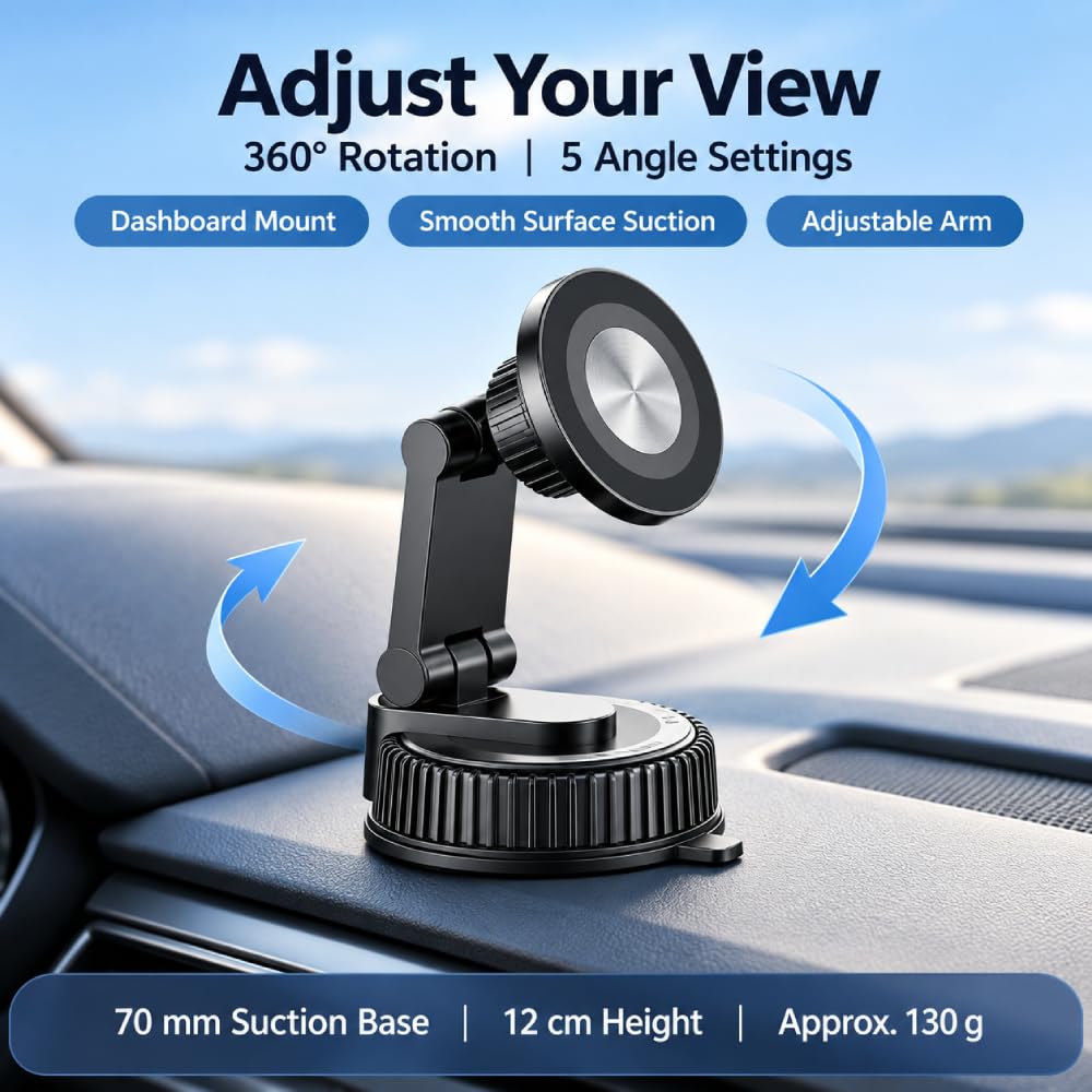 Magnet-Handyhalterung Auto für Renault Captur 2013-2019