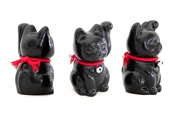 お盆お彼岸大特価中　木曽御神木檜製　開運！★桧材 招き猫☆左手 高さ 約32cm お盆お彼岸大特価中 木曽御神木檜製 開運！☆桧材 招き猫
