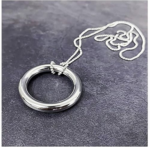 Miniatura 1 de blue-ther Anillo Ellis 2.0 Magic Tricks Anillo Penetrar Vanish Magia Anillo Cadena Cerrar Ilusiones Callejeras Trucos Truco Pass Through Magie