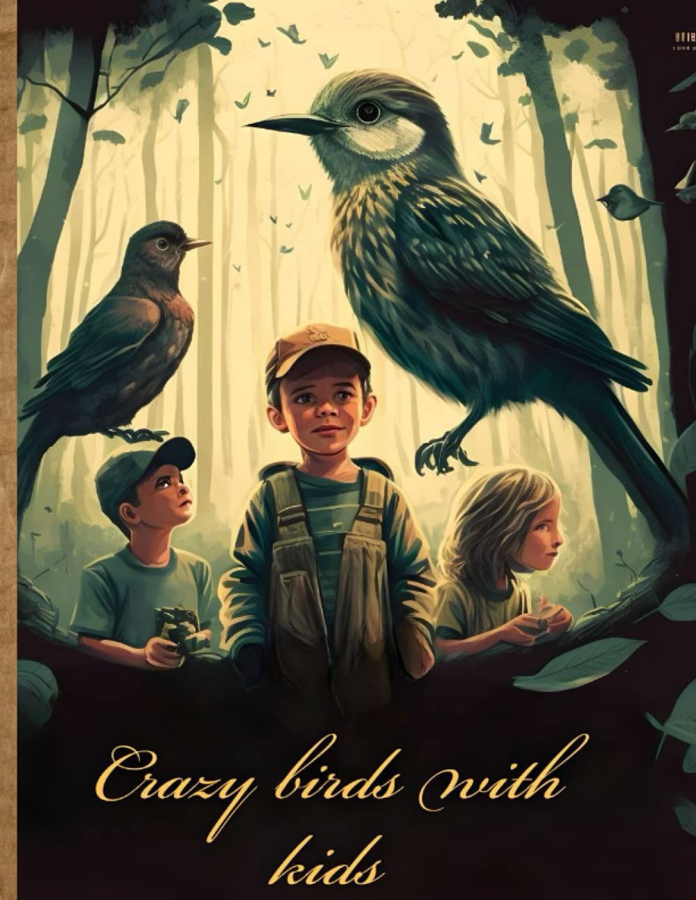 crazy birds with kids: a short story for kids 4-7