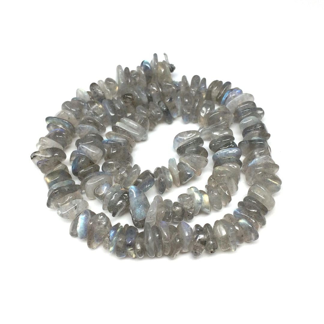 Top Qualität Natürliche Edelsteine Glatte Pebble Perlen Center gebohrt Freihand lose Perlen ~ 10 x 8 mm Perlen (~ 40,6 cm) Grade a Labradorite