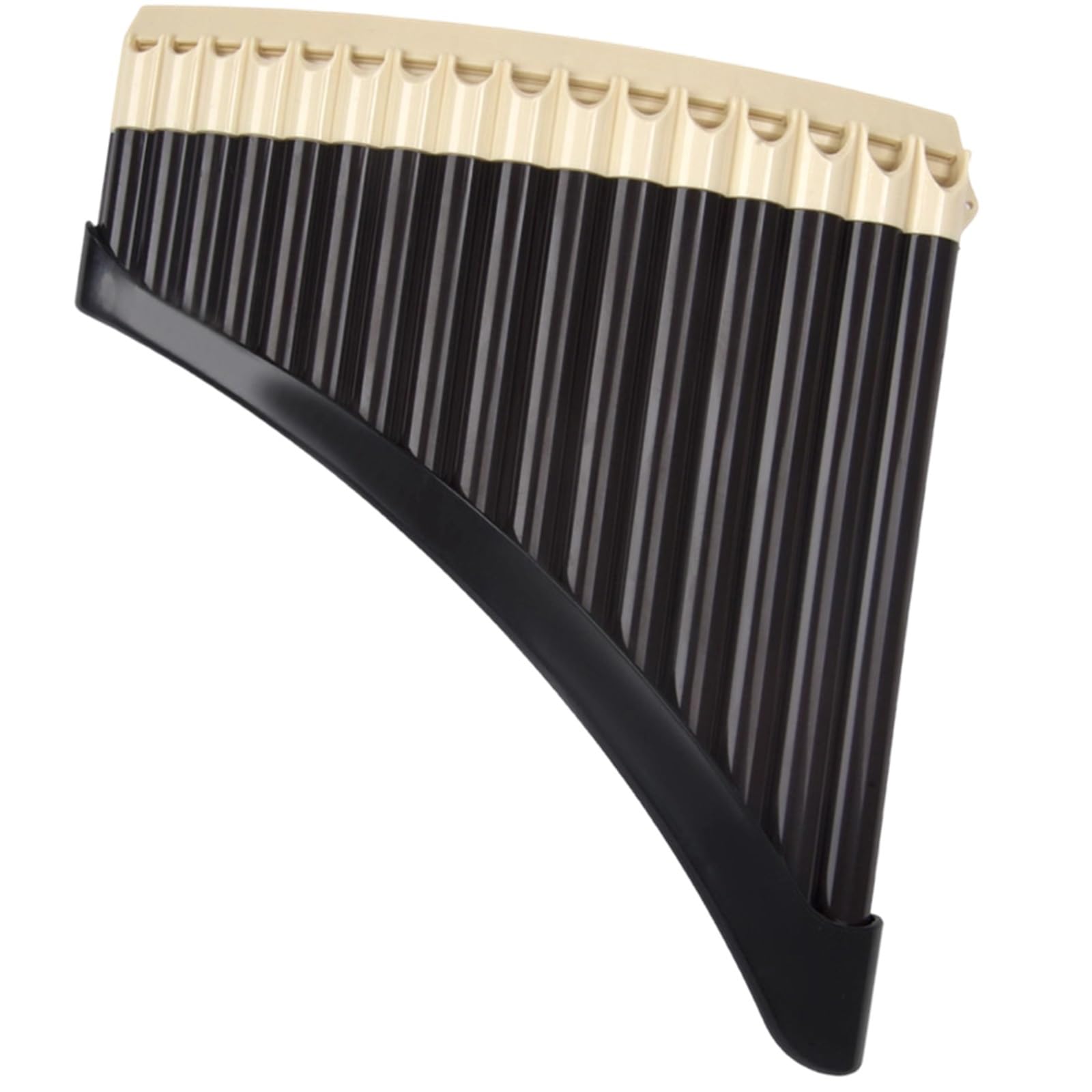 Flauti di Pan leggeri Flauto di Pan curvo in resina per esercizi di livello professionale(Beige Brown,16-pipe)