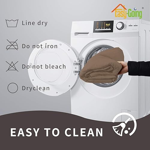 Miniatura 7 de Easy-Going Funda para Sofá Extragrande Cubierta de Sofá Impermeable Cubierta de Sofá Protector de Muebles Fundas para Mascotas Tela Lavable