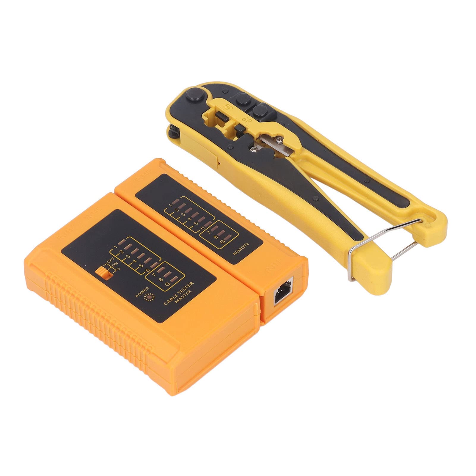 Kit à outils à embouteillage Terminal téléphonique à plusieurs usages Universal Ratchet Strucping Pliers Network Tester Set