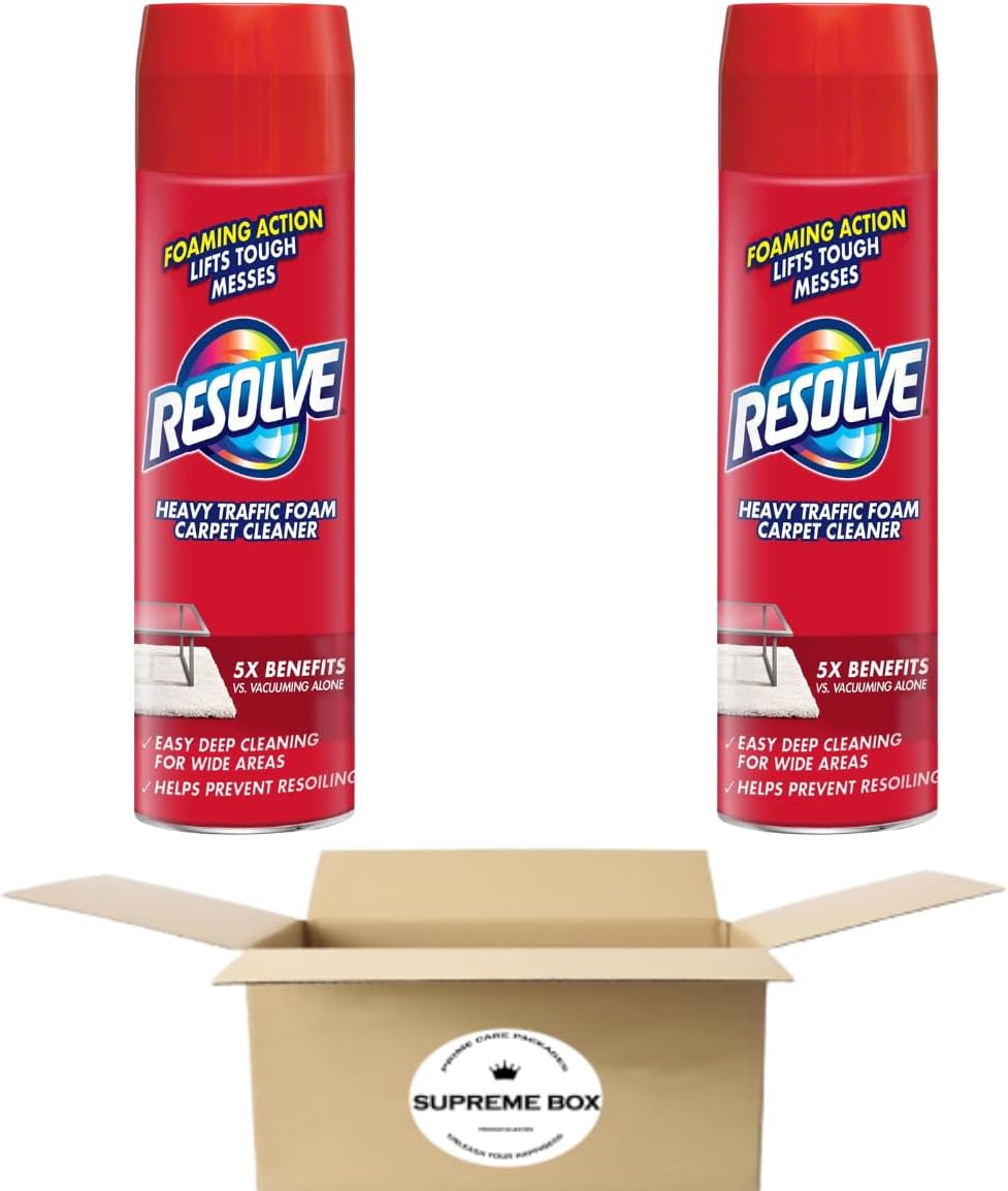 Resolve Carpet Cleaner Foam 22.00 oz Pack of 2 (44 fl