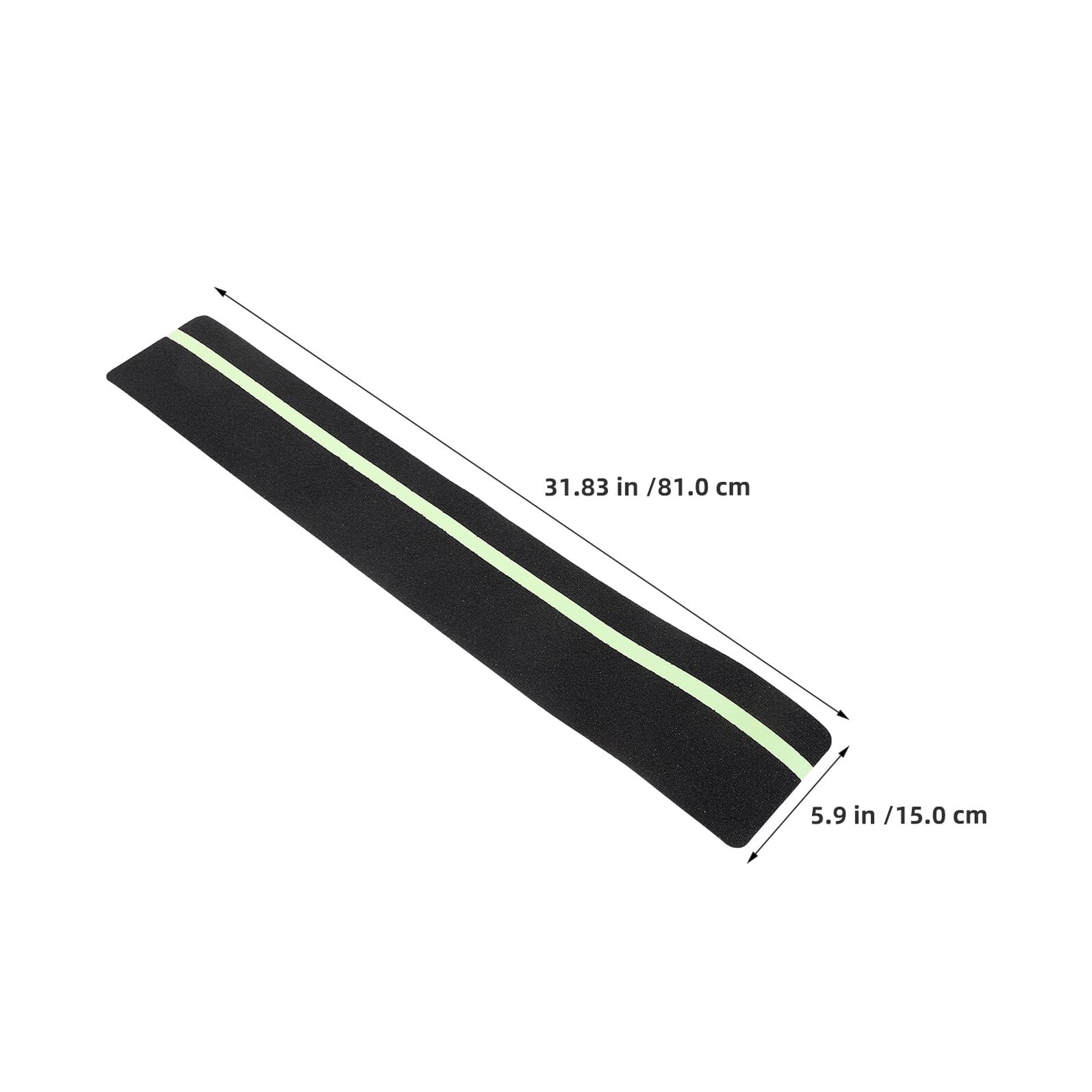 10 Stück Antirutschmatten Treppenstufen Außen Rutschfeste Treppenmatte Stufenmatten Treppenstufen Sicherheitstreppe Stufenmatten Transparent Für Treppen Klebeband Pet Black