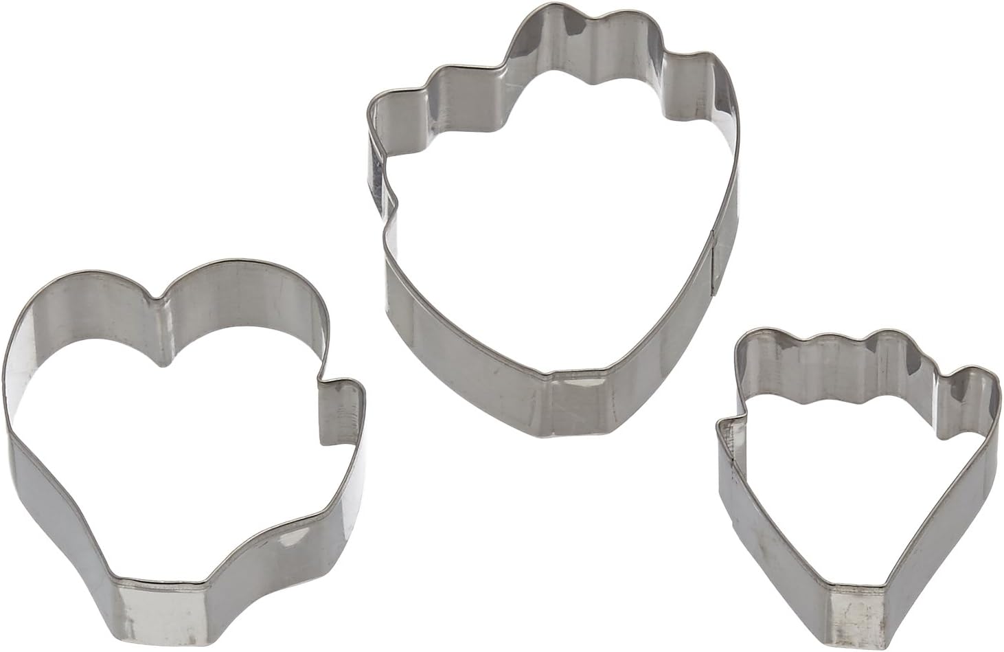 James Rosselle Peony Petal Cutters, 3 pc