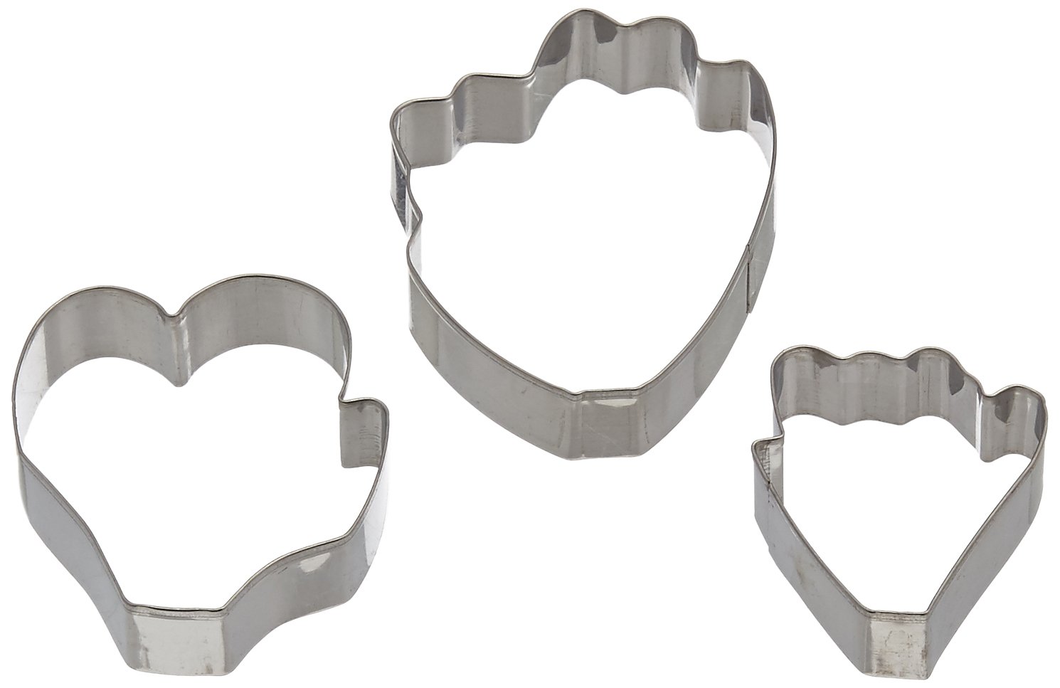 James Rosselle Peony Petal Cutters, 3 pc