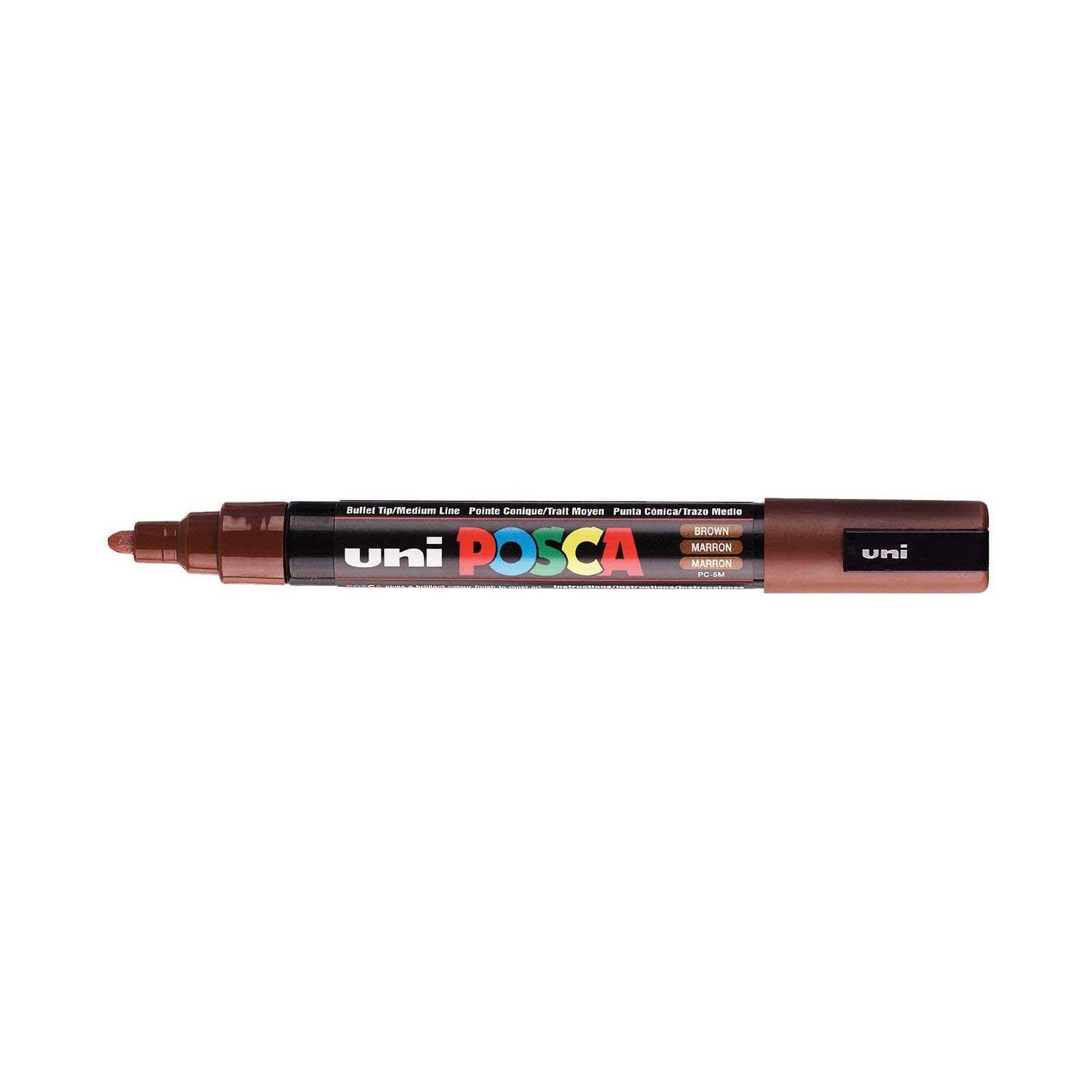 POSCA PC3M - Pack 3 Rotuladores Blancos Punta Fina (0.9-1.3mm) - Pintura A Base De Agua