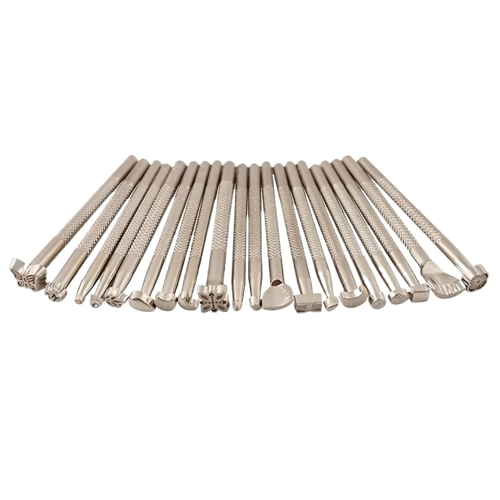 Tool Box for Home 20pcs Leather DIY Tool Set - Leather Printing, Punch, Bag Carving and Embossing Tools