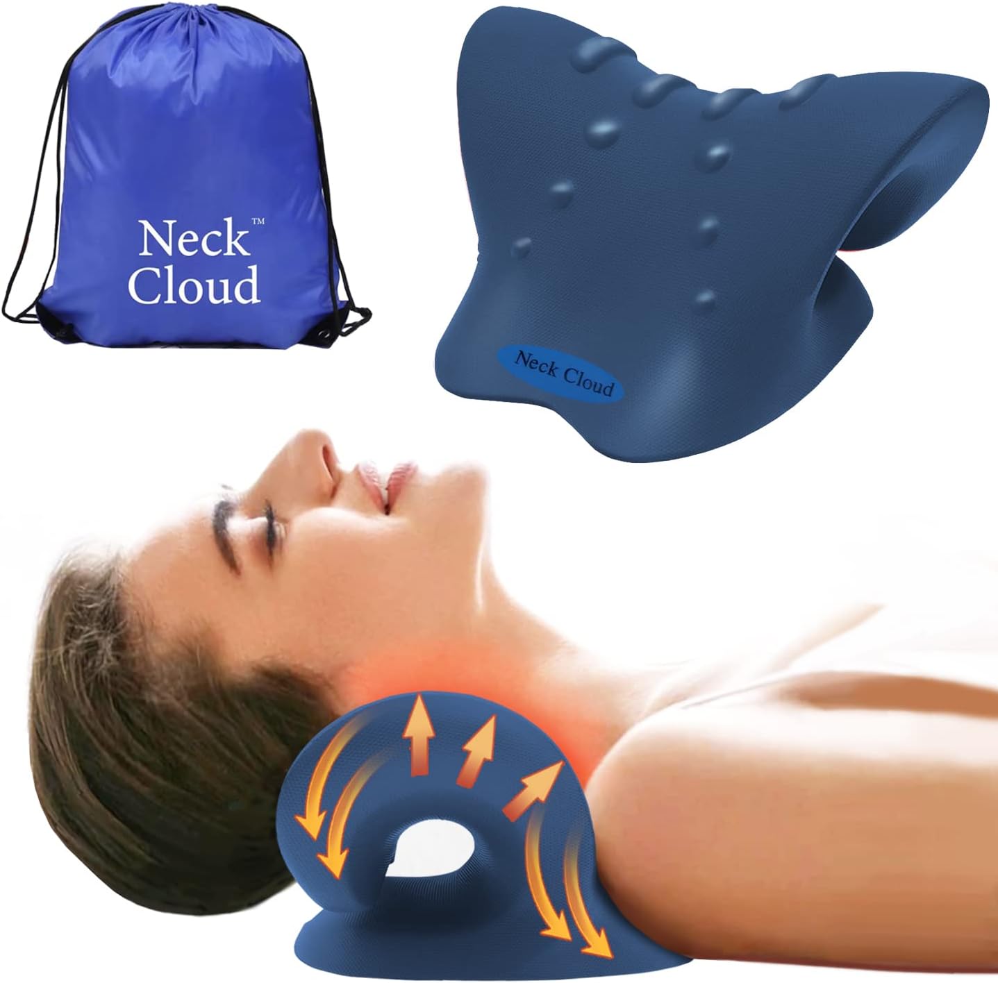 Neck Cloud Cervical Traction Device, for Hump, Cervical