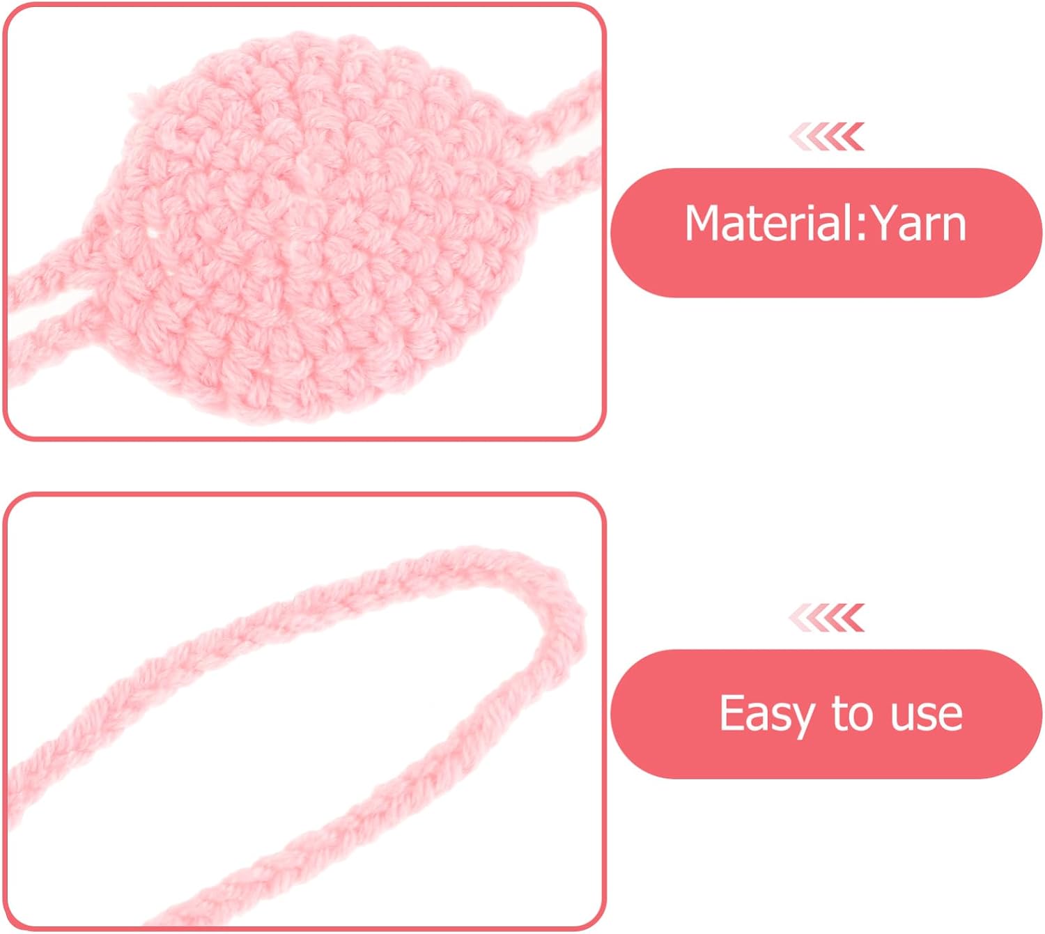 Toddmomy Men Ski Mask Winter Warm Knit Nose Guard Soft Mask for Outdoor Activities