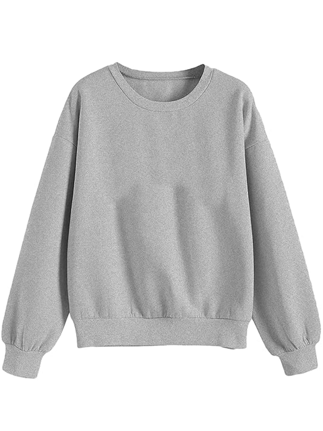 alone eagle Women's Pure Cotton Winterwear Full Sleeve Crew Neck Oversized Sweatshirt-picture-16