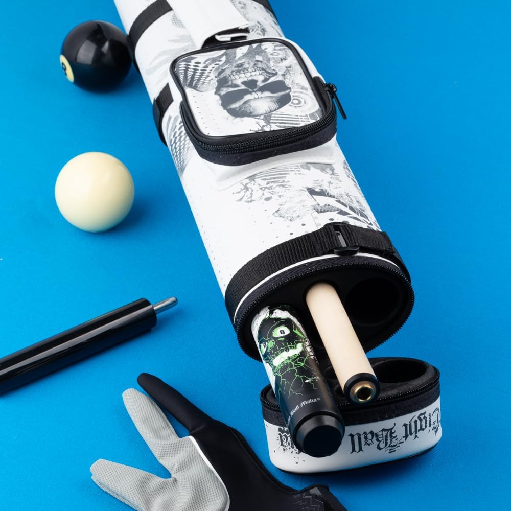 Eight Ball Mafia EBMC22M 2 Butt 2 Shaft Hard Case