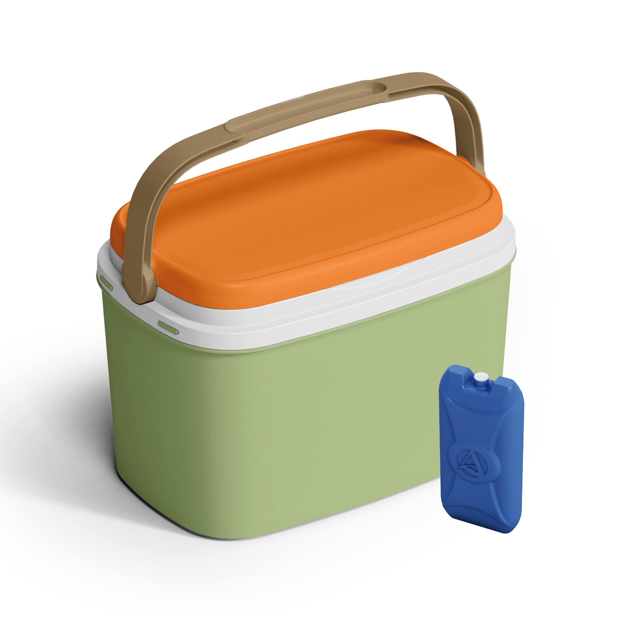Large 10-36 Litre Cooler Boxes Camping Beach Lunch Picnic Insulated Food - Various (6L + Ice Pack)