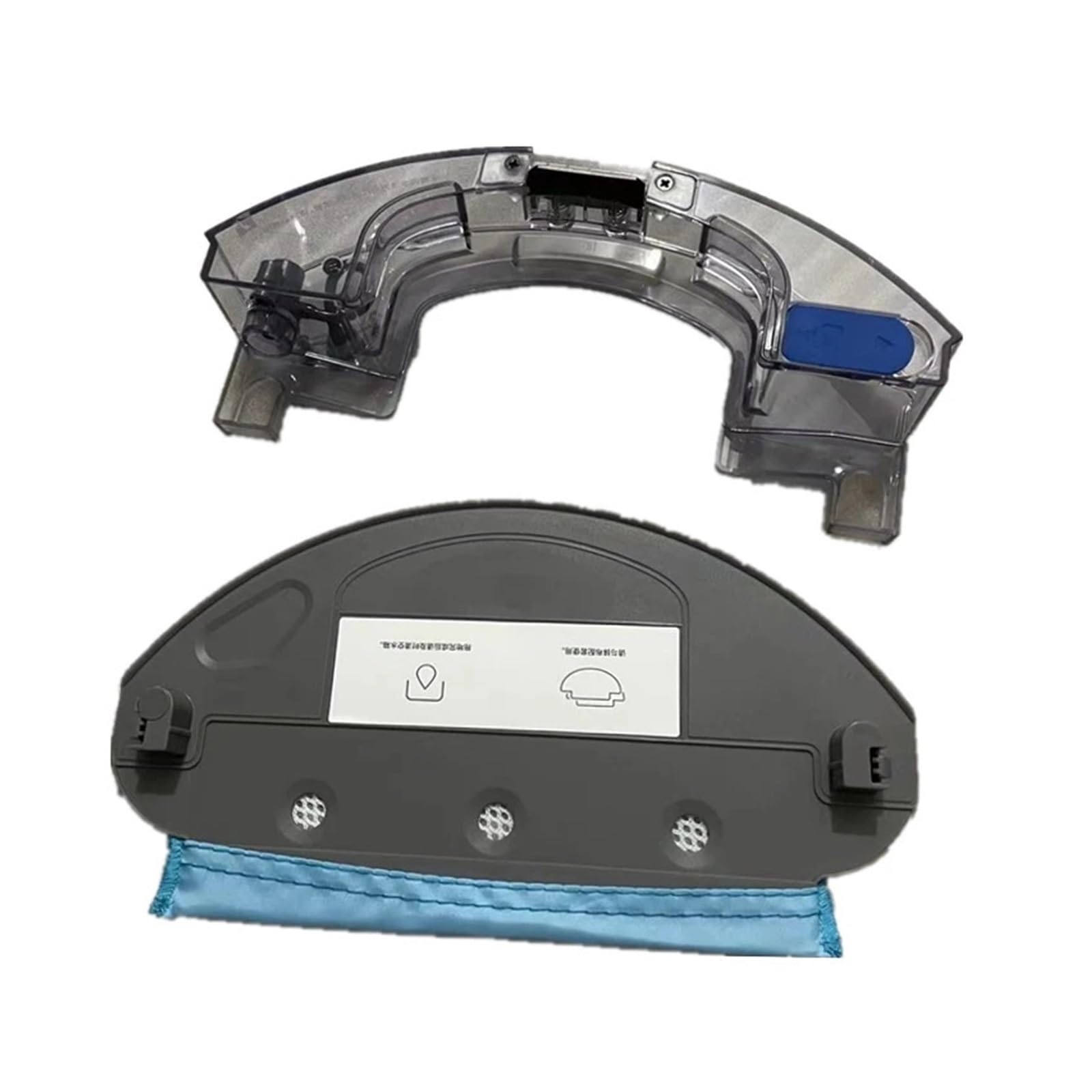 PNULGLKND Mop Frame and Water Tank Assembly, Compatible with Yeedi K750, Robotic Vacuum Maintenance Accessory(1SET)