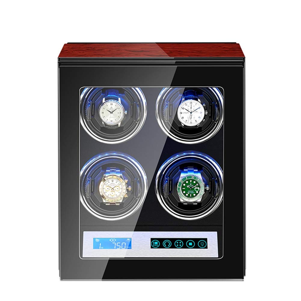 CGCSYZ Watch Winder Box With Quiet Motor, 15 Rotation Mode Settings,LED Illumination,Suitable For Men's And Ladies Wrist Watch