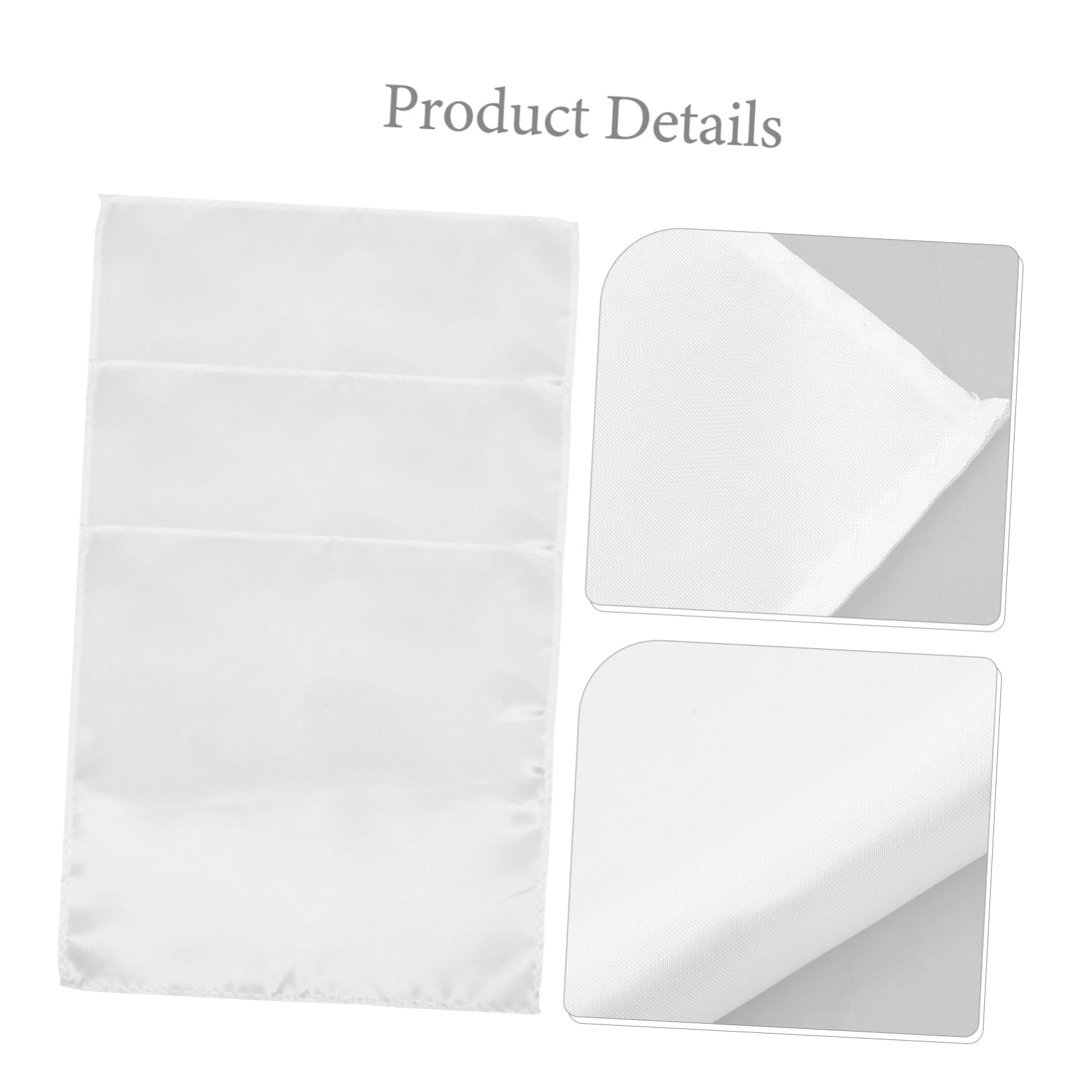 NIYANGLE 6Pcs Men Pocket Square Handkerchief Elegant Suit Accessories for Weddings and Business Events Classic Style Decorative Handkerchiefs Present for Men