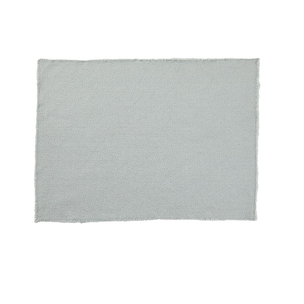 Tableau Sasha Fringe Mist Light Blue Placemat 6 Piece Set