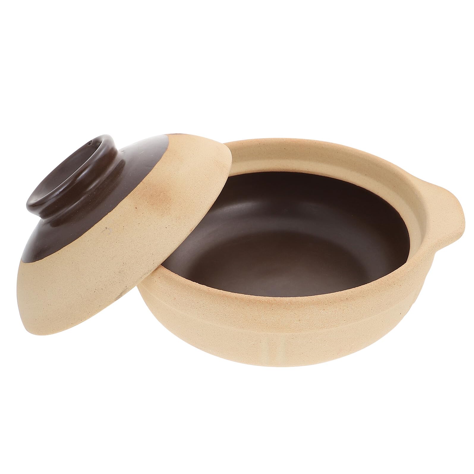 Cocotte en Céramique 500ml pour Mijoter, Usage Domestique