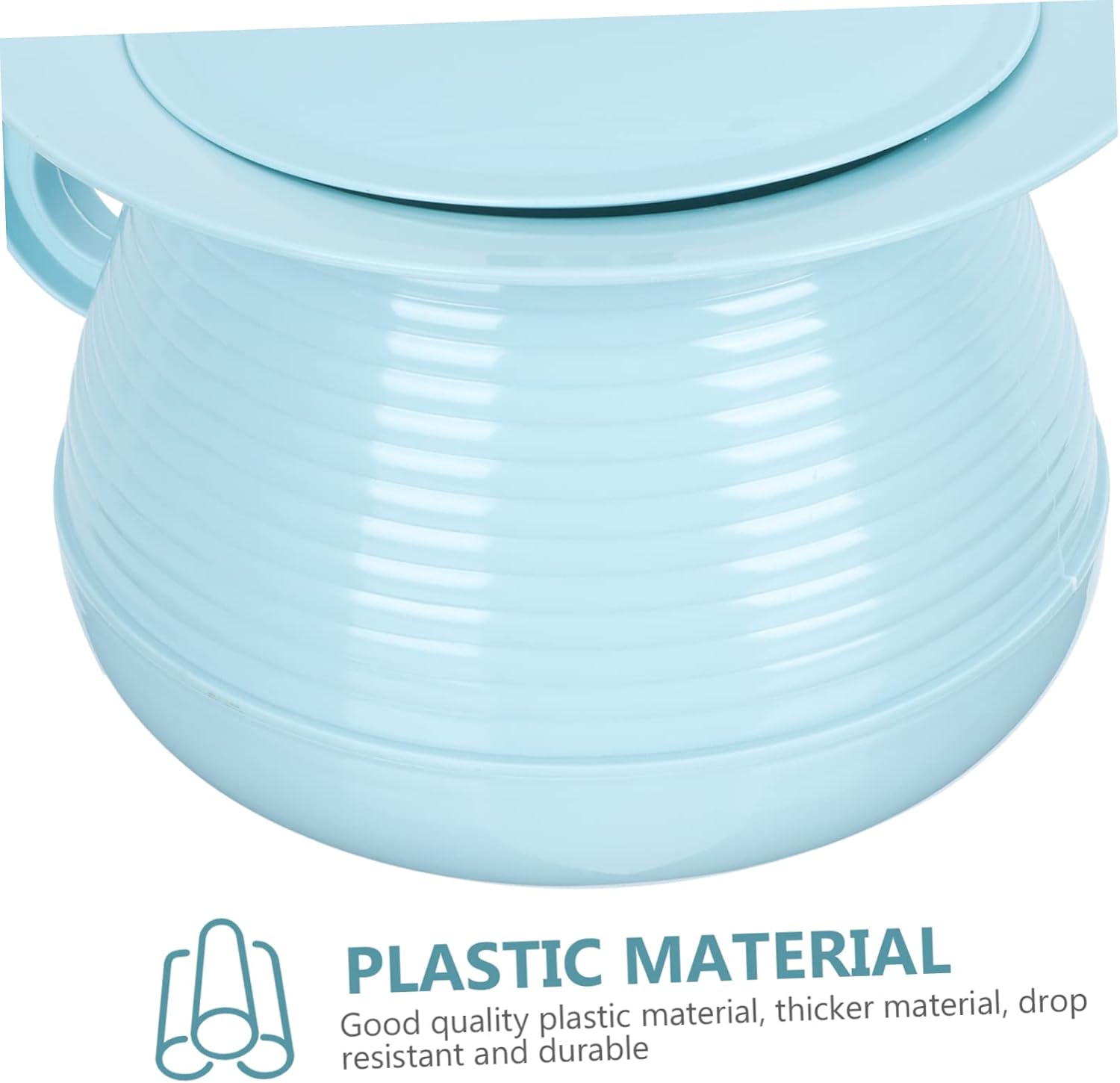 1pc Portable Adult Urinal Container with Lid Thickened Spittoon for Home and Travel Use Lightweight Urine Storage Pot for Adults Convenient and Easy to Clean