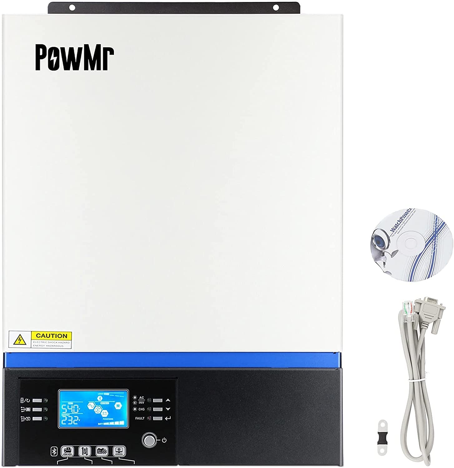 Buy PowMr 5000W Hybrid solar Inverter 48V Battery with 80A MPPT Solar