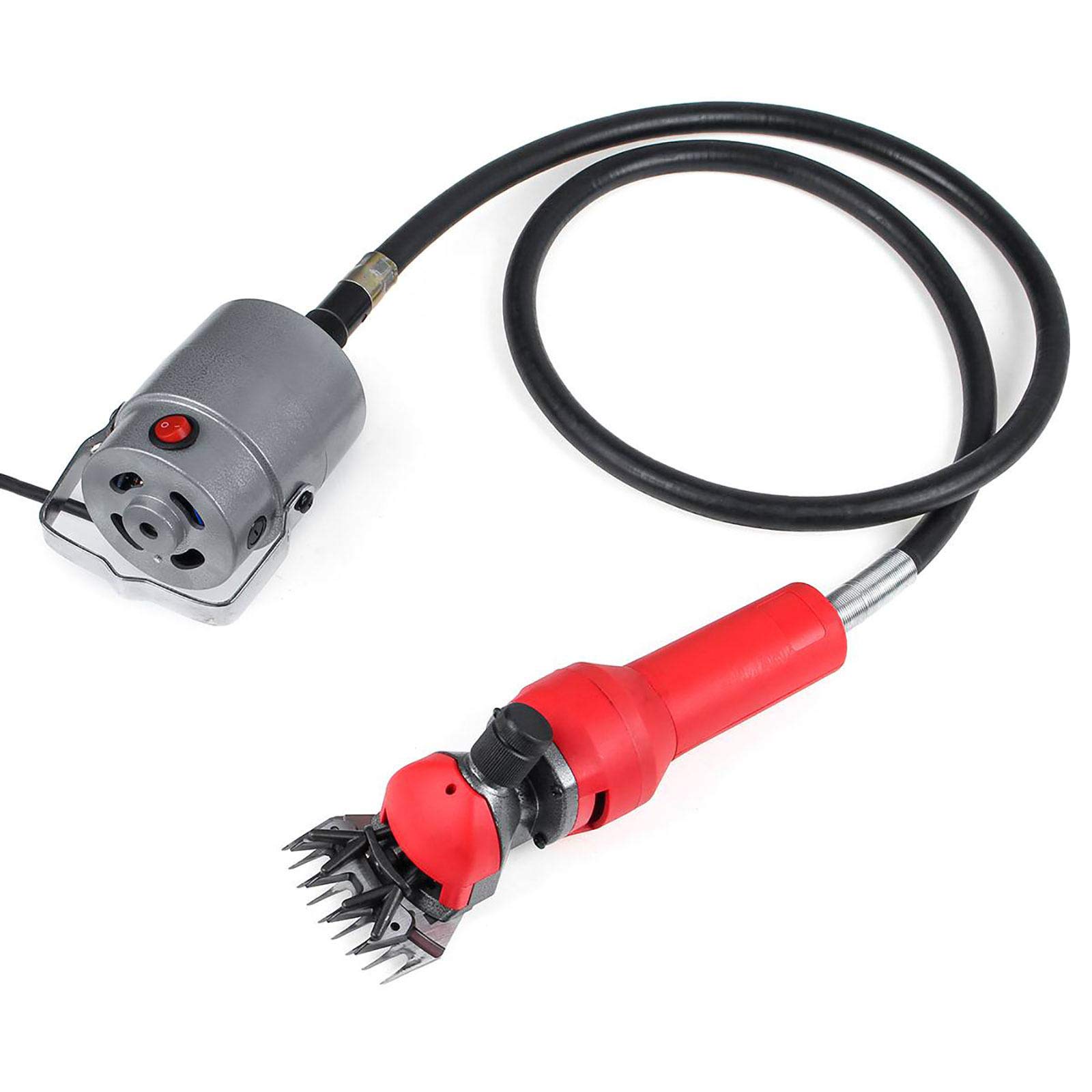 1500W Esquileo EléCtrico Ultraligero De Ovejas Y Cabras, MáQuina Cortadora De Tijeras De Granja, Cortadora De Lana, MáQuina De Corte De Tijera, Se Puede Colgar, con Caja