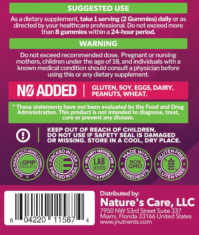 Elderberry Gummies with Vitamin C, Echinacea, Propolis (100 count) - Immune Support for Adults & Kids - Maximum Strength, Great Tasting Raspberry Flavor - Gluten-Free, Vegan - 100 Gummies