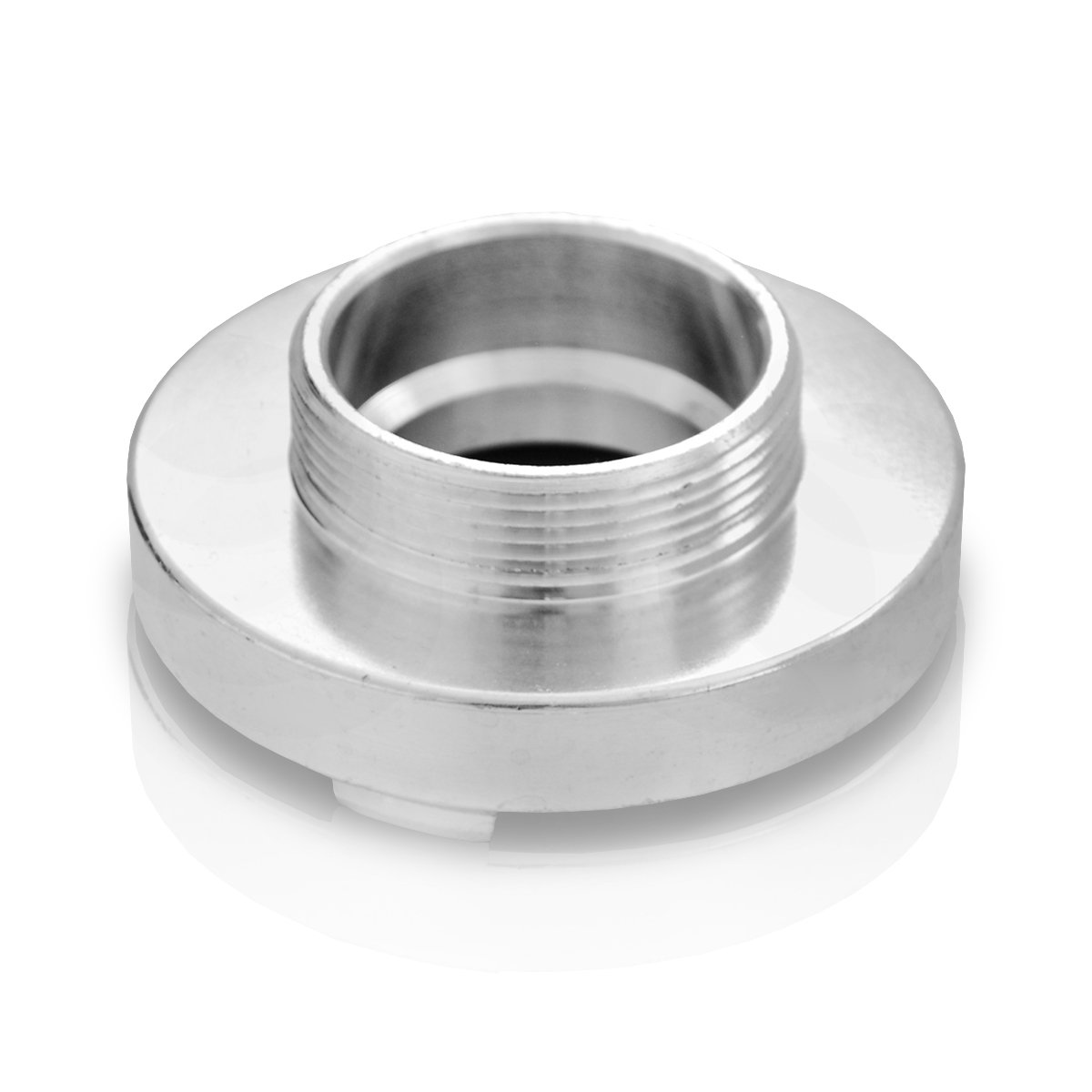 Unknown Storz Coupling C52-2" Fitting for Irrigation Systems - Diameter 10 cm, Height 4.5 cm, Silver