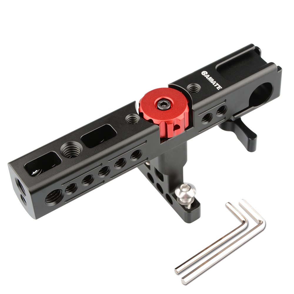 (未使用･未開封品)　camvateトップハンドルチーズハンドルwith 15?mmロッドクランプ&シューマウントforカメラキット wyeba8q Amazon.co.jp: CAMVATE トップハンドル チーズハンドル 15mm ロッド