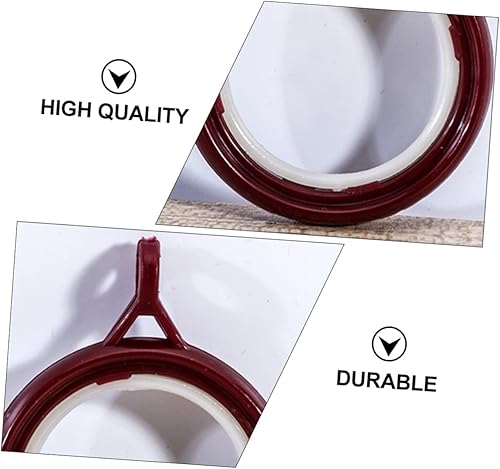 Miniatura 5 de IMIKEYA 10 piezas Silenciador Anillo de cortina de metal Perchero decorativo para cortina de ducha Ganchos de metal Perchero de ropa Clip de cortina