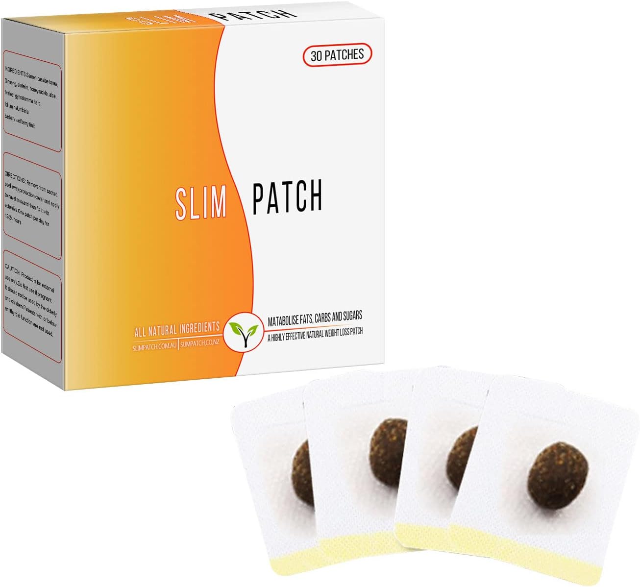 Slimming Patch Fat Burner Weight Loss Sticker, Detox Slimming Belly