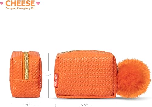 Miniatura 2 de Kitgo Mini kit de embrague de emergencia de primeros auxilios, regalo del día de la madre, bolsa de seguridad compacta con 27 artículos esenciales