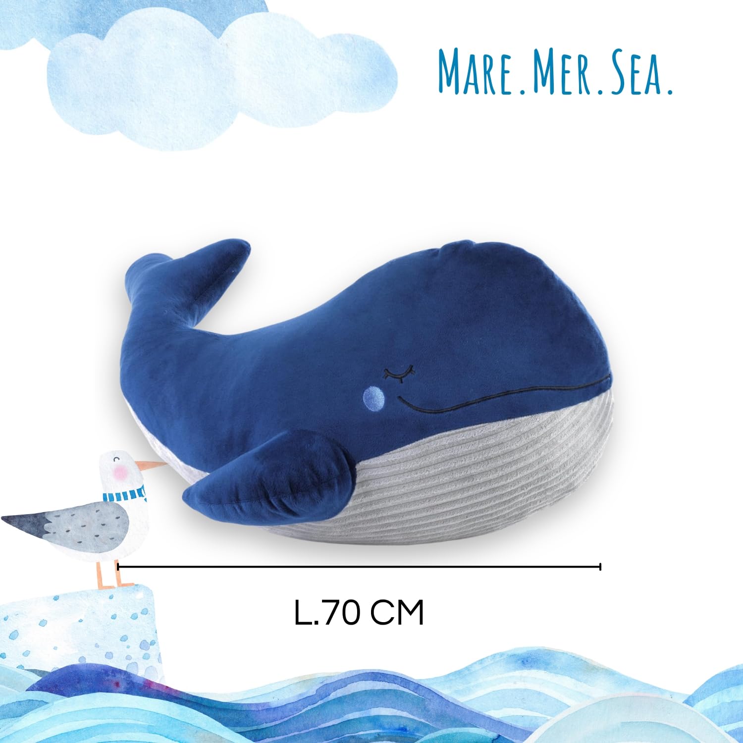 Peluche Toute Douce Adorable – Doudou Réaliste Câlin Pour Bébé Enfant – Cadeau Naissance, Anniversaire Fille Garçon – Doux Et Réconfortant
