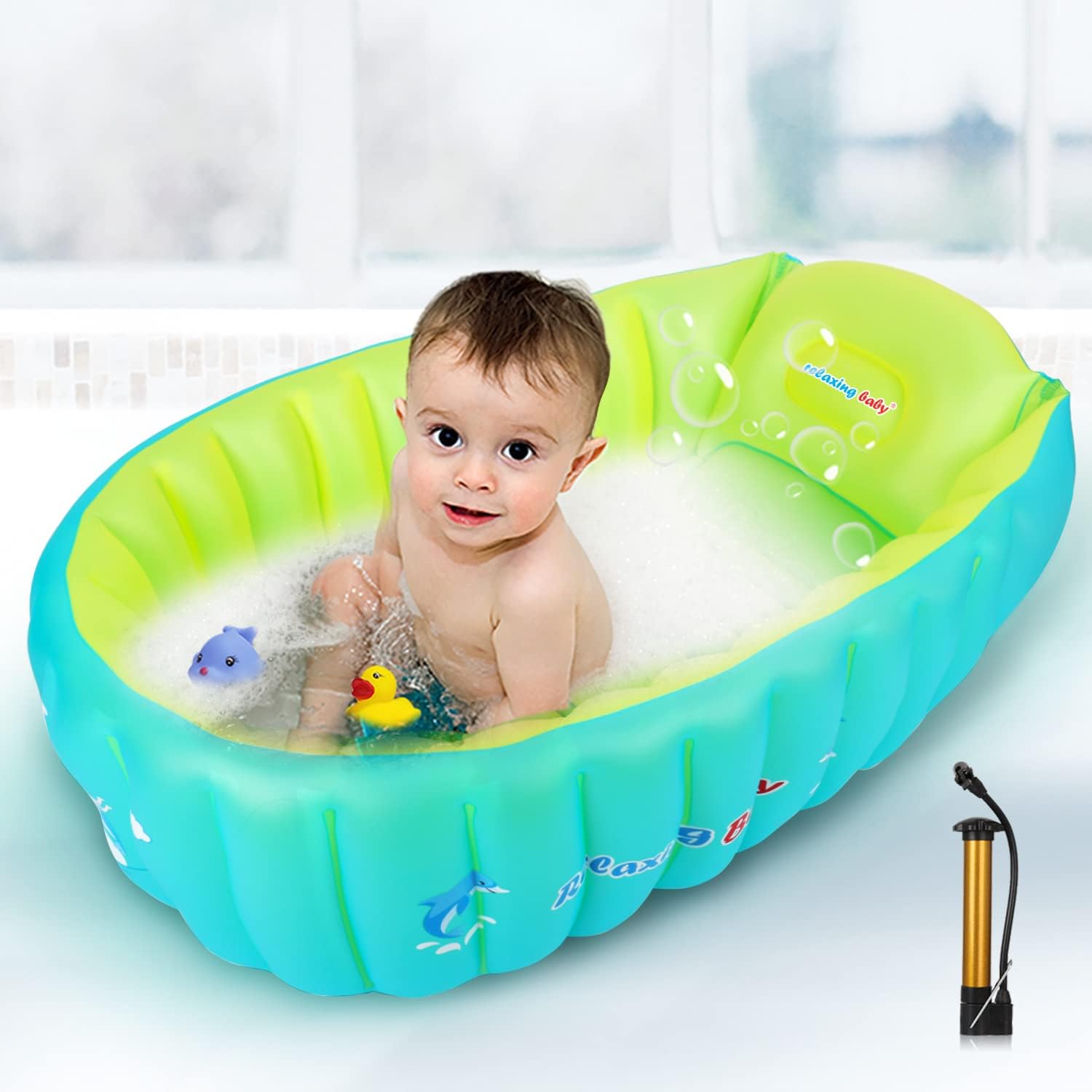 Beberoad Love Collapsible Toddler Bathtub Portable Travel