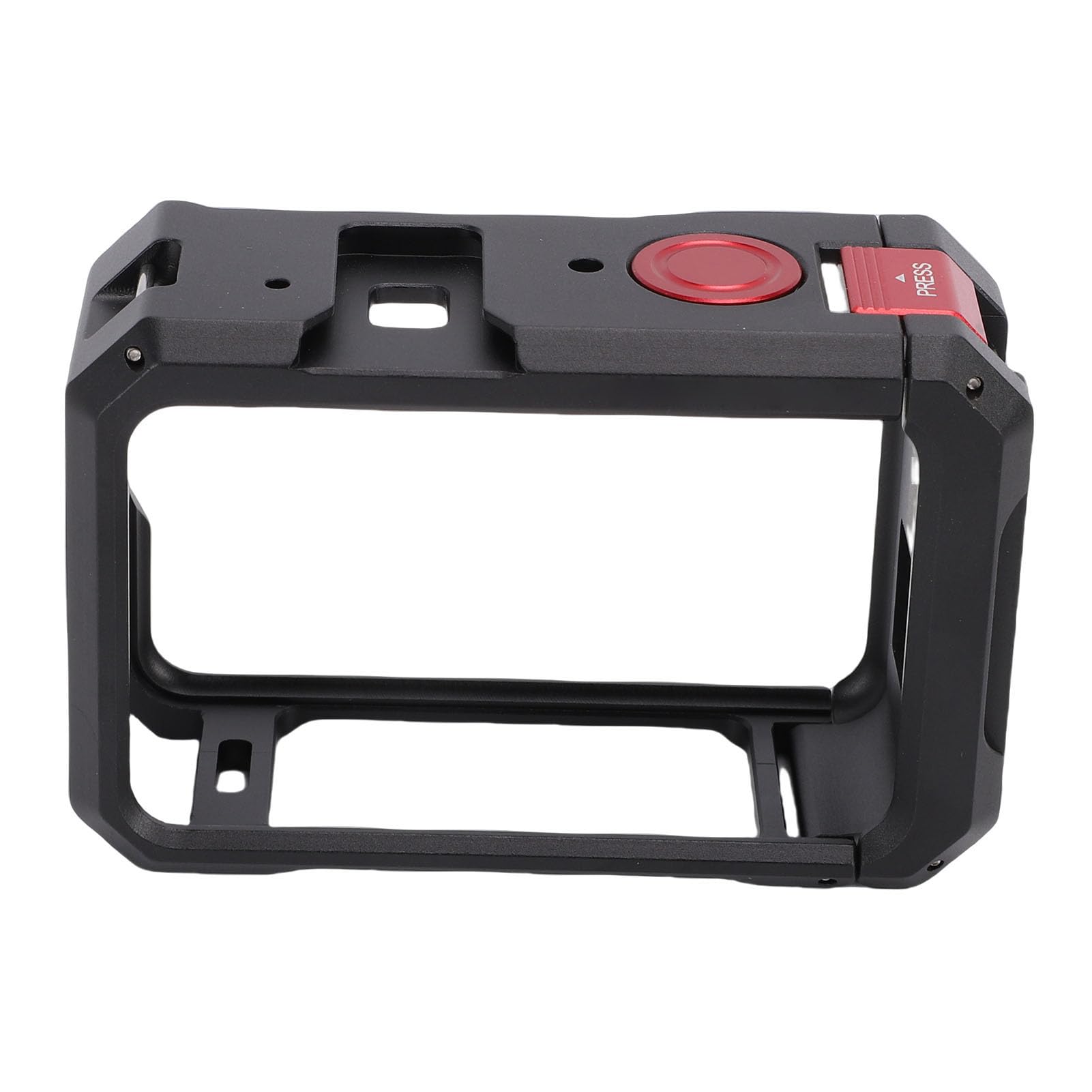 Tbest 6 Jaula para Cámara Vídeo Protector de Aleación de Aluminio con Zapata Fría Rosca de 1/4 Pulgadas para Vlogging Deportes Al Aire Libre