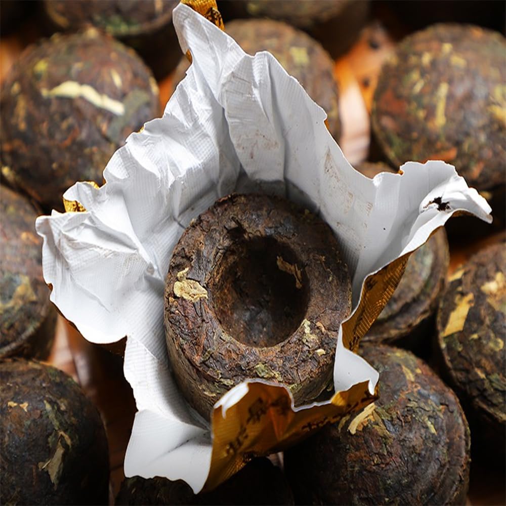 Tè cotto Pu'er glutinoso 300g sapore di riso glutinoso mini tè Tuo riso glutinoso fragrante foglia sciolta tè Pu-erh