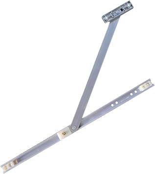 Home Secure  uPVC Door Restrictor Stay 335mm Stay for uPVC, Aluminium & French Patio Doors   Weather Resistant Safety Restrictor