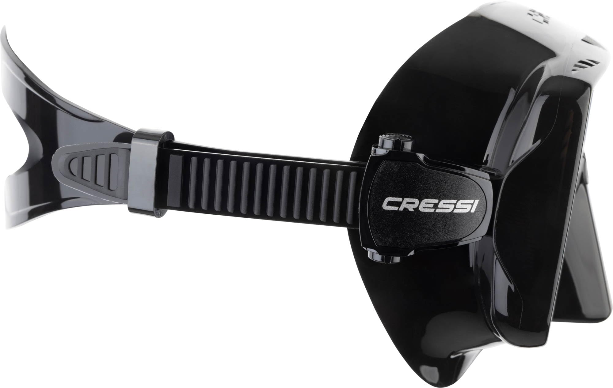 Cressi SF1 Tauchmaske quadratisch, rahmenlose Tauchermaske für Erwachsene | Rahmenlose Tauchmaske, Taucherbrille Erwachsene, für Sehstärke-Gläser geeignet, Taucherbrille breites Gesicht, Freitauchen