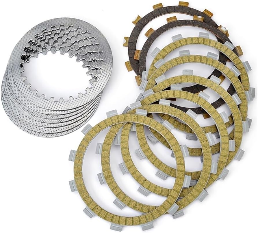Clutch Plate Friction Disc Motorcycle Clutch Friction Disc Plate Kit for XJ6 FZ6 5Y1-16331-01 5LV-16321-20 4H7-16321-02 3J2-16324-00