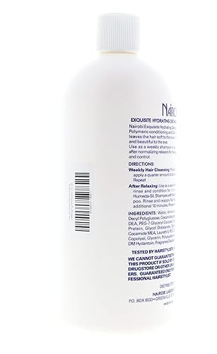Miniatura 5 de Nairobi Exquisito champú desenredante hidratante para unisex, 32 onzas por Nairobi