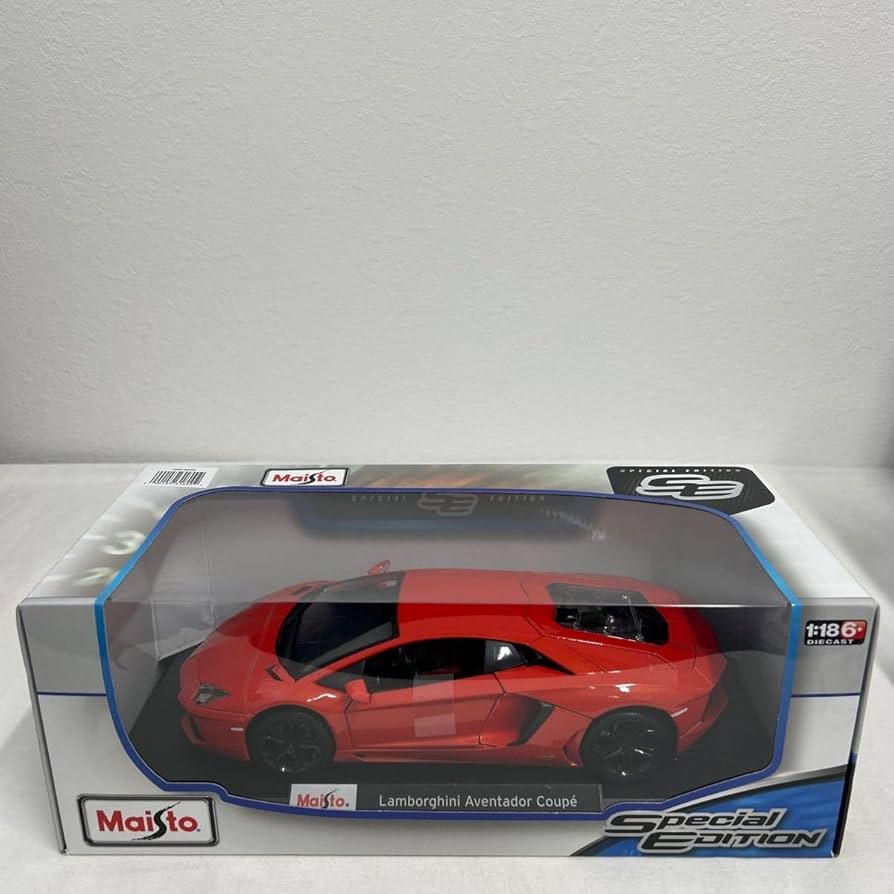 Maistoのミニカー11個 Amazon | Maisto Special Edition 1/18 Lamborghini Aventador