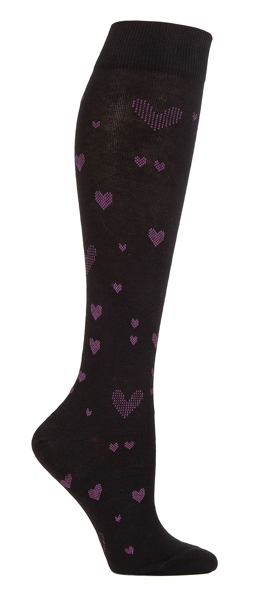 IOMI -1 Pair Ladies 18 mmHg Graduated Compression Travel Flight Socks for DVT Black or Natural