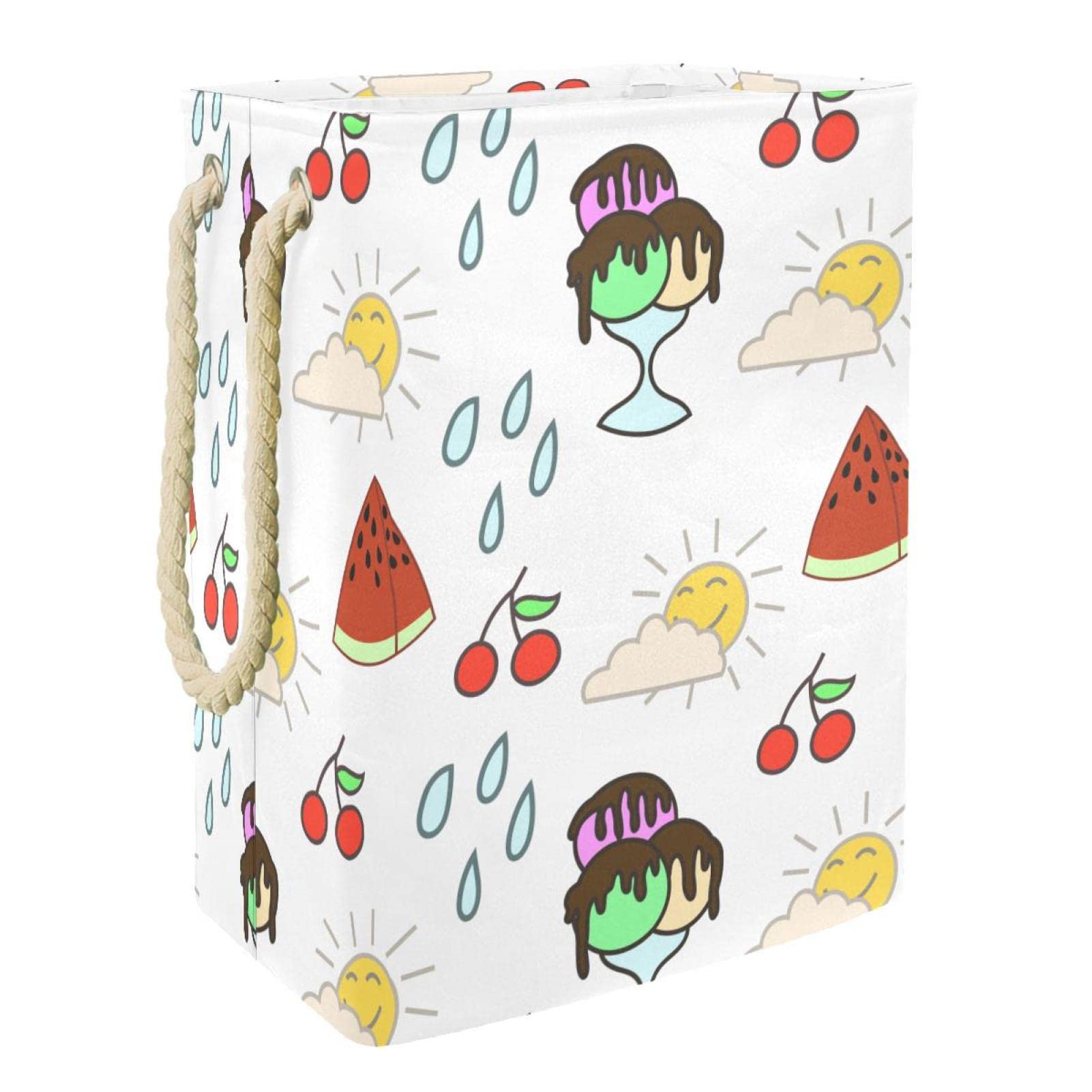 Grand panier à linge pour chambre à coucher contre le désordre