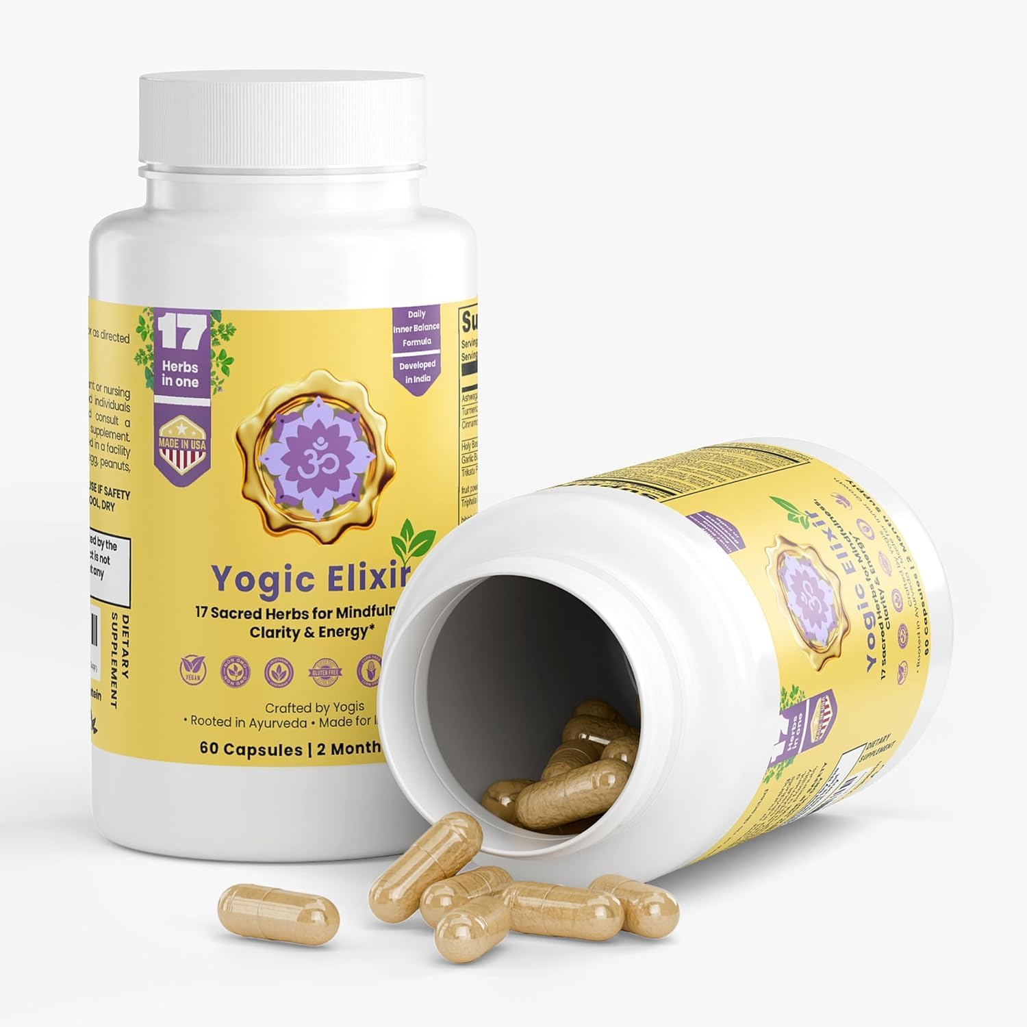 17-Herb Ayurvedic Supplement – All-In-One Herbal Formula For...